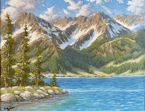 An Alpine Venue 11x14 $650 at Hunter Wolff Gallery